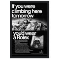 Rolex Explorer Everest Vintage Poster Ad