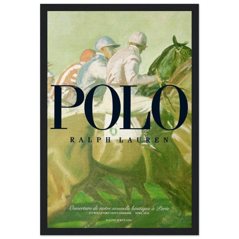 Polo Ralph Lauren Paris Vintage Poster Ad