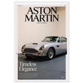 Aston Martin Vintage Poster Ad - DB5 Vantage