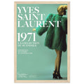 YSL 1971 Vintage Poster