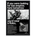 Rolex Submariner Vintage Poster Ad