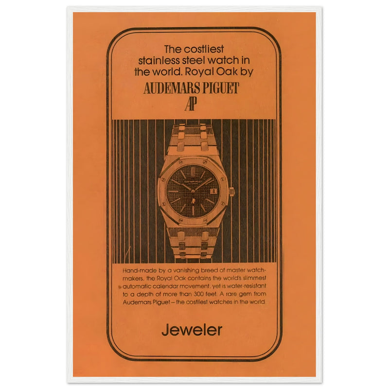 Audemars Piguet Royal Oak Vintage Poster Ad