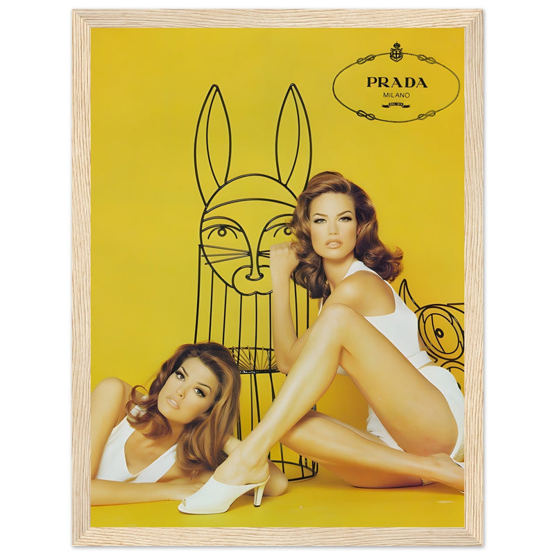Prada Vintage Poster Ad