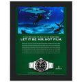 Rolex Submariner Vintage Poster Ad