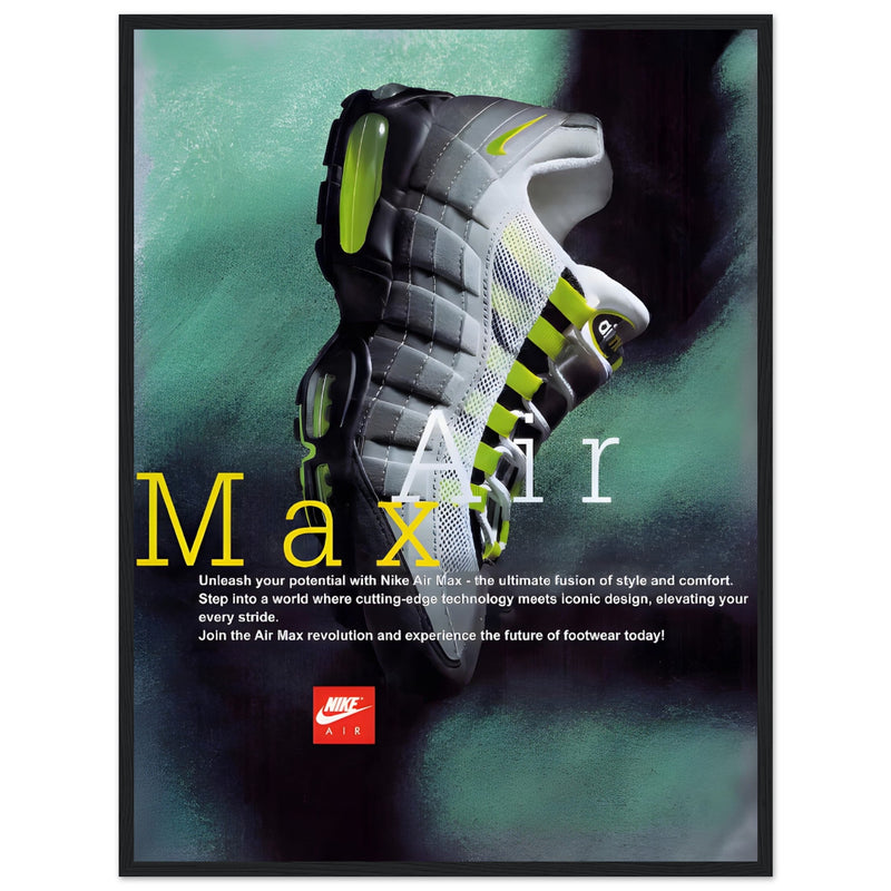 Nike Air Max Vintage Poster Ad