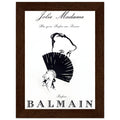 Balmain Jolie Madame Vintage Poster Ad