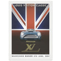 Louis Vuitton Classic Car Show Vintage Poster Ad