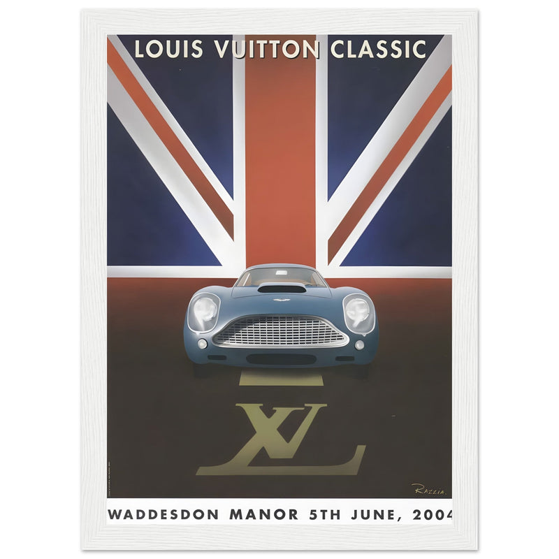 Louis Vuitton Classic Car Show Vintage Poster Ad