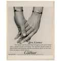 Cartier Love Bangles Vintage Poster