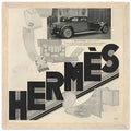 Hermes Fashion Vintage Poster Ad