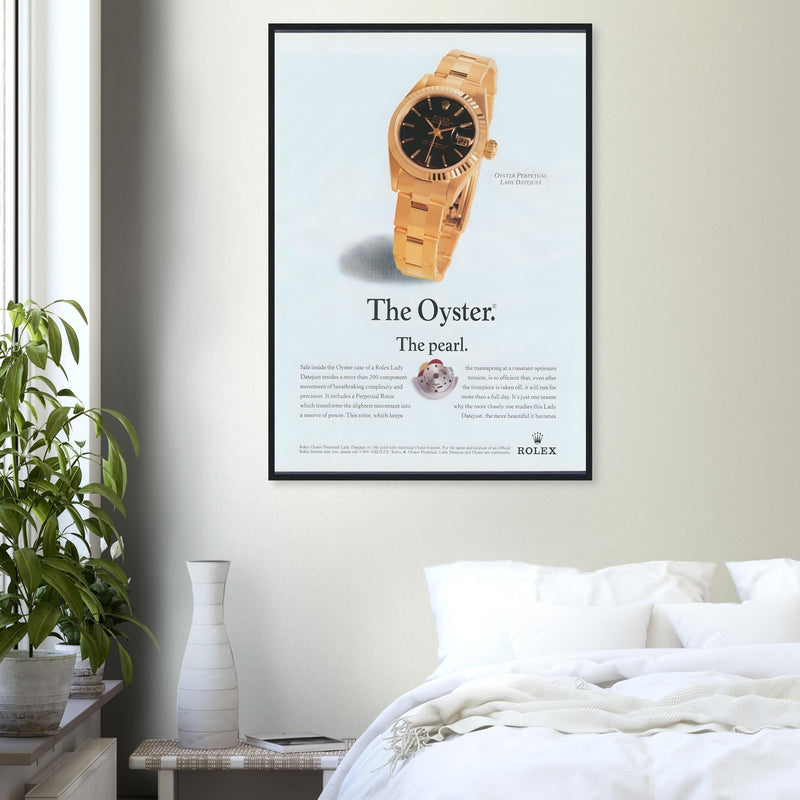 Rolex The Oyster Vintage Poster Ad