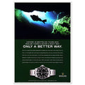 Rolex A Better Way Vintage Poster Ad