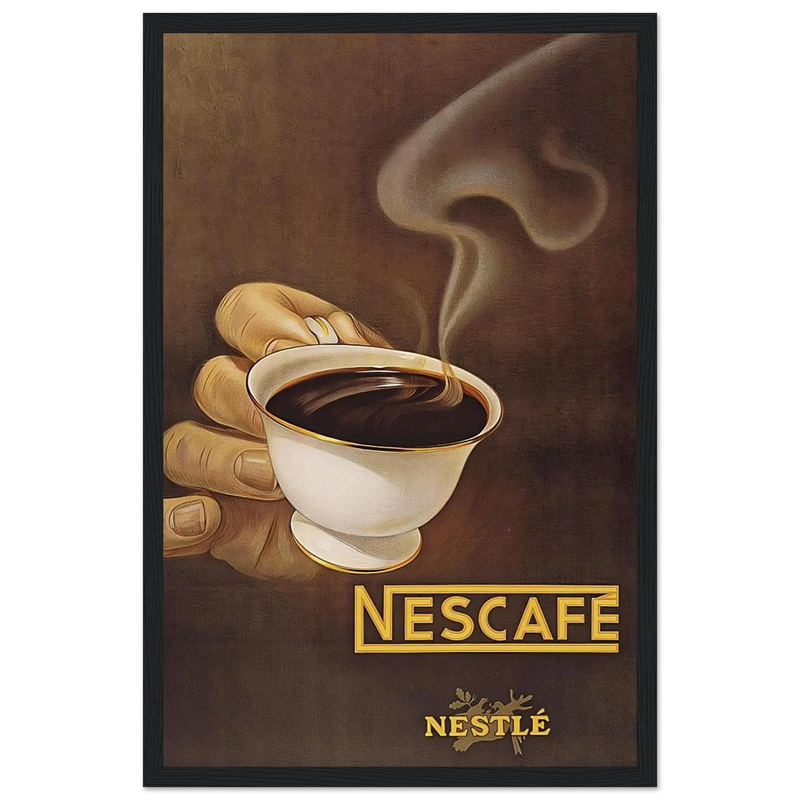 Nestle Nescafe Vintage Poster