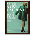 YSL 1971 Vintage Poster