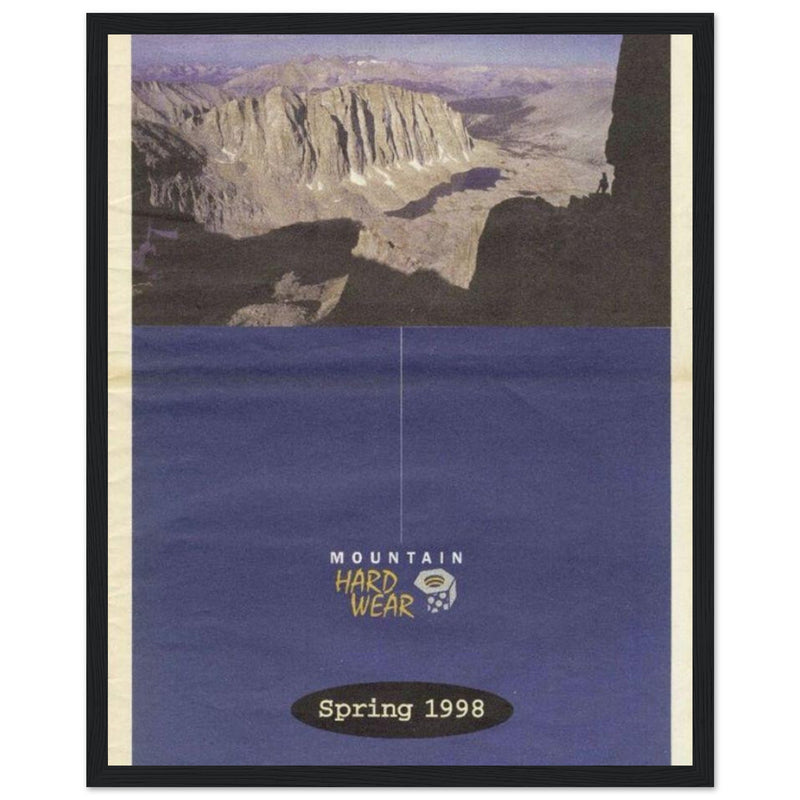 Mountain Hardwear Spring 1998 Vintage Poster
