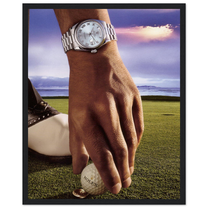 Rolex Day-Date Golfing Vintage Poster