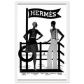 Hermes Flag Vintage Poster Ad