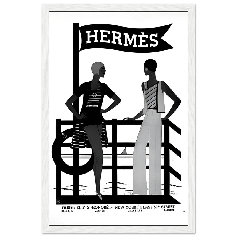 Hermes Flag Vintage Poster Ad