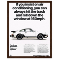 Porsche All New 911 Vintage Poster