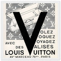 Louis Vuitton Nice, Paris Vintage Poster Ad