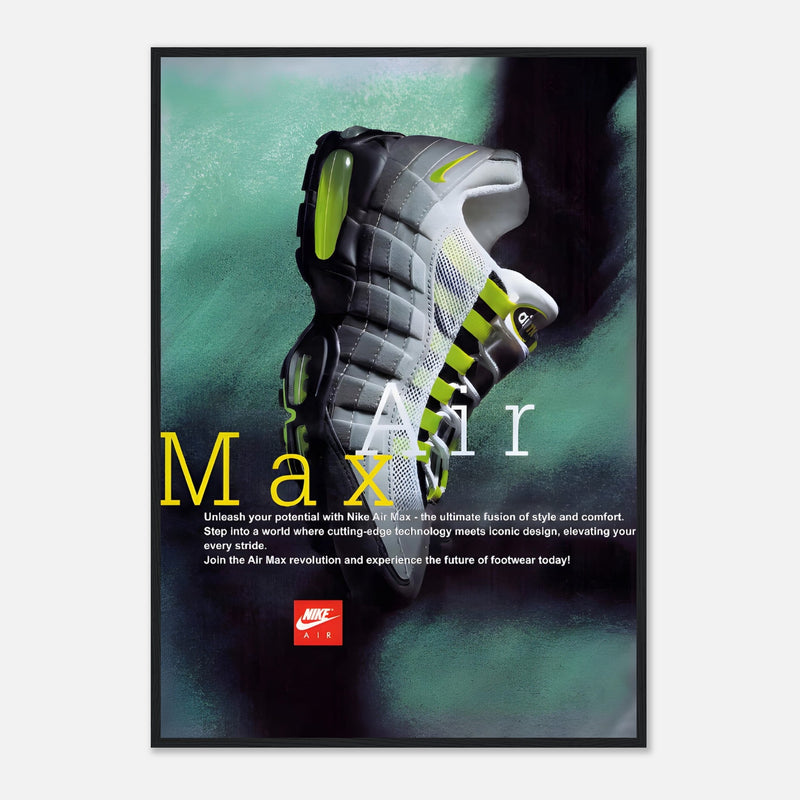 Nike Air Max Vintage Poster Ad
