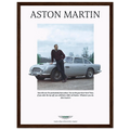 Aston Martin Vintage Poster Ad - 1964 James Bond Goldfinger