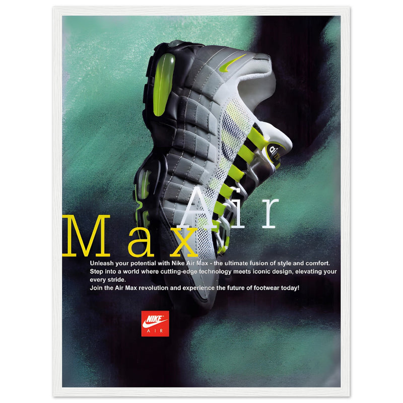 Nike Air Max Vintage Poster Ad