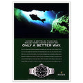 Rolex A Better Way Vintage Poster Ad