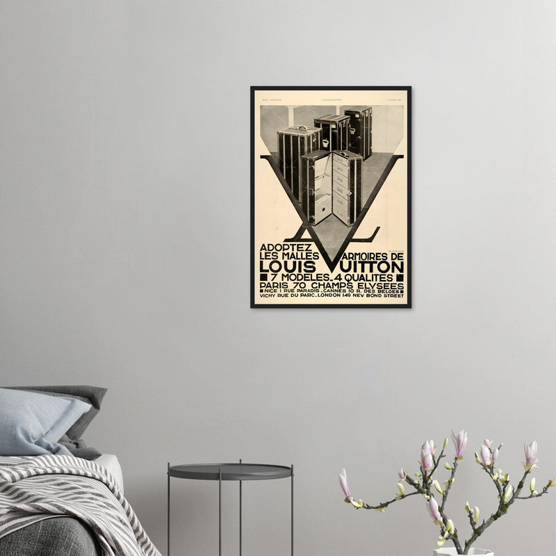 Louis Vuitton Paris Vintage Poster Ad