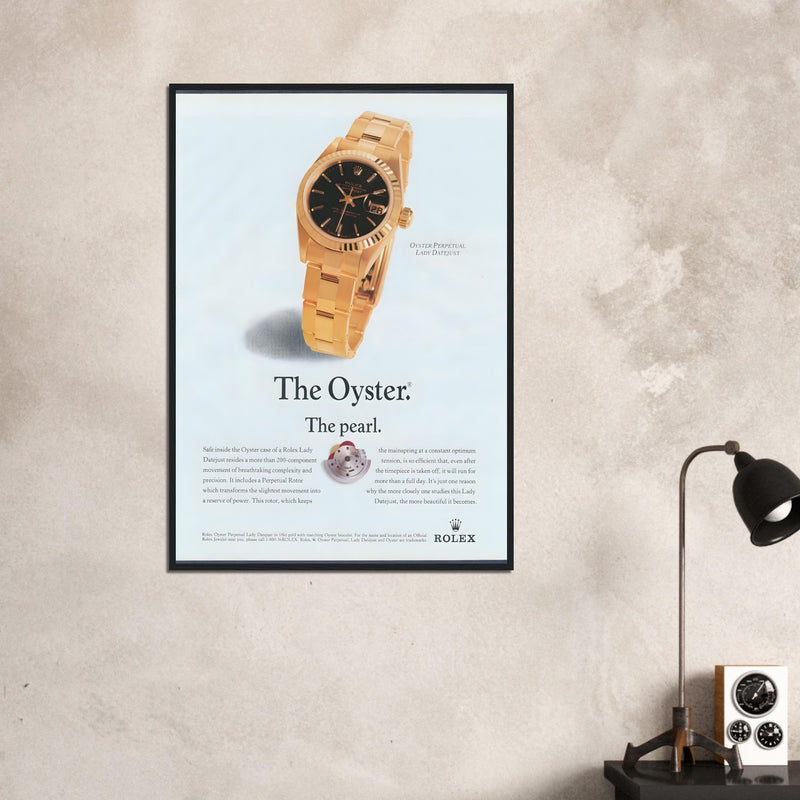 Rolex The Oyster Vintage Poster Ad