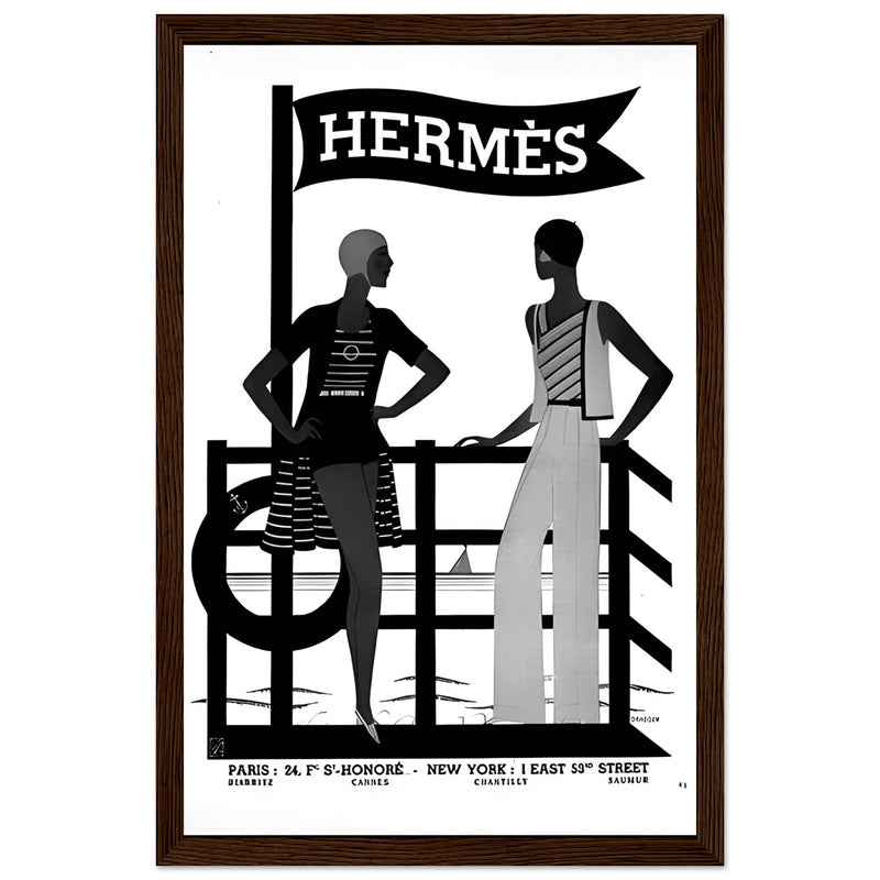 Hermes Flag Vintage Poster Ad