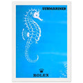 Rolex Submariner Vintage Ad Poster