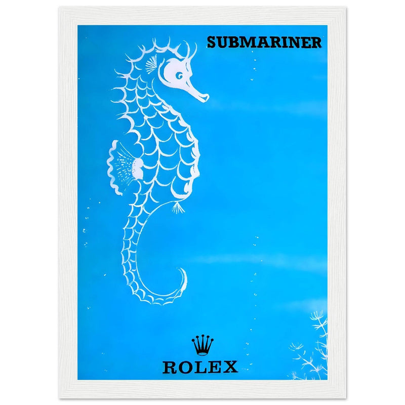 Rolex Submariner Vintage Ad Poster
