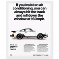 Porsche All New 911 Vintage Poster