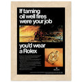 Rolex Day-Date Vintage Poster Ad