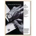 Rolex Lamar Hunt Vintage Poster Ad