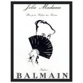 Balmain Jolie Madame Vintage Poster Ad
