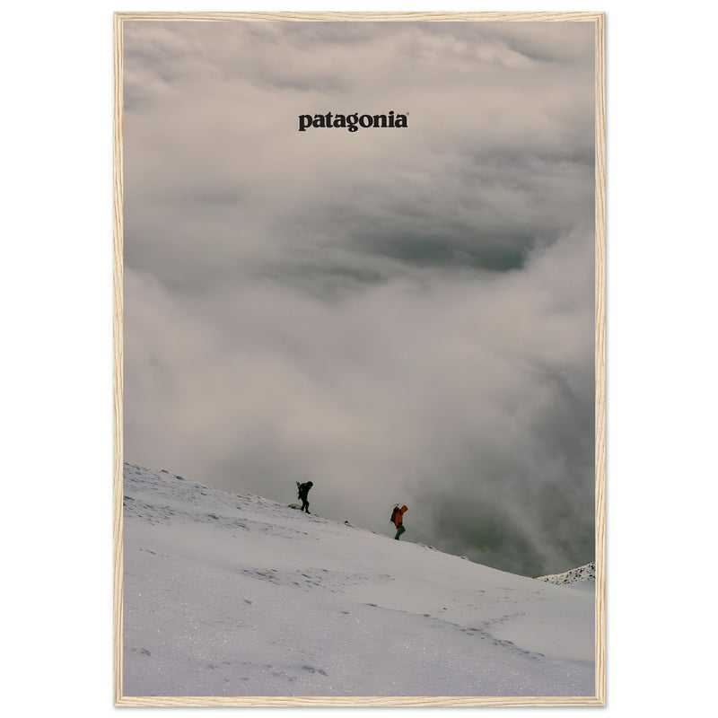 Patagonia Mountain Toppers Vintage Poster Ad