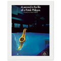 Patek Philippe A Second In the Life Vintage Poster