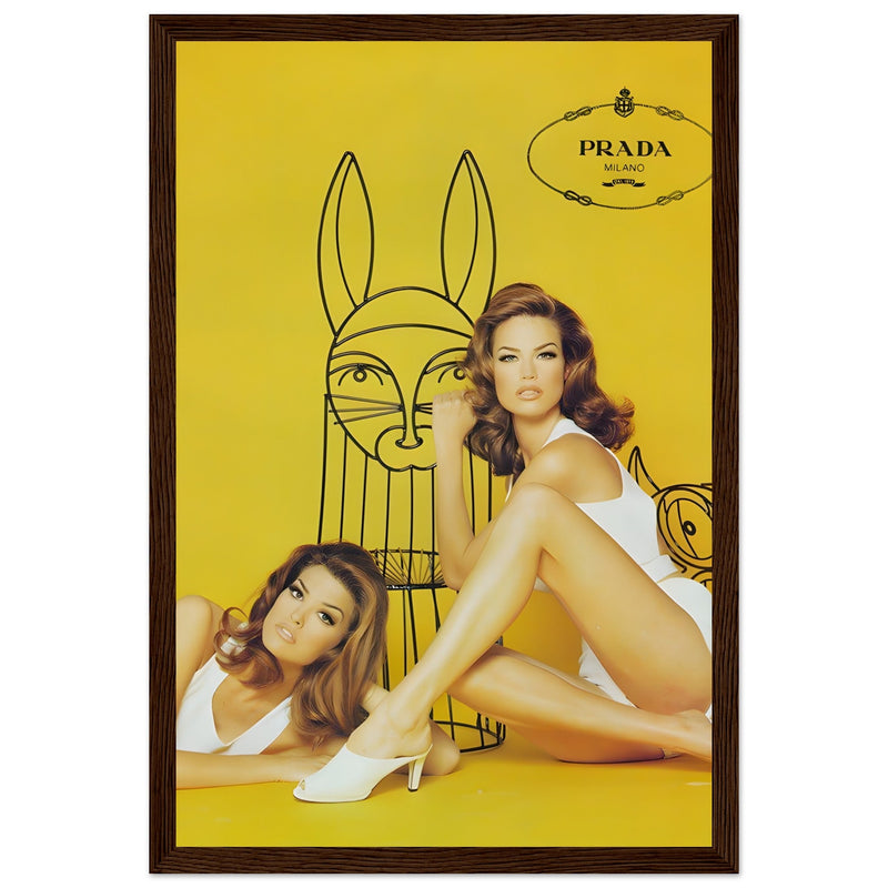 Prada Vintage Poster Ad