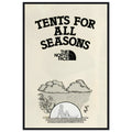 The North Face All Season Vintage Poster