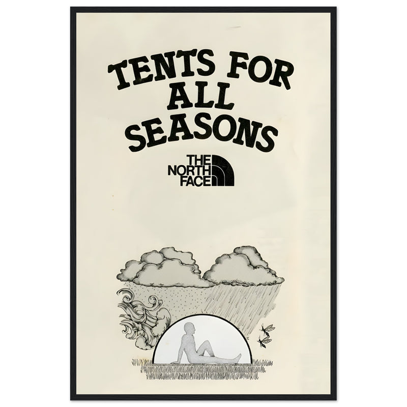 The North Face All Season Vintage Poster