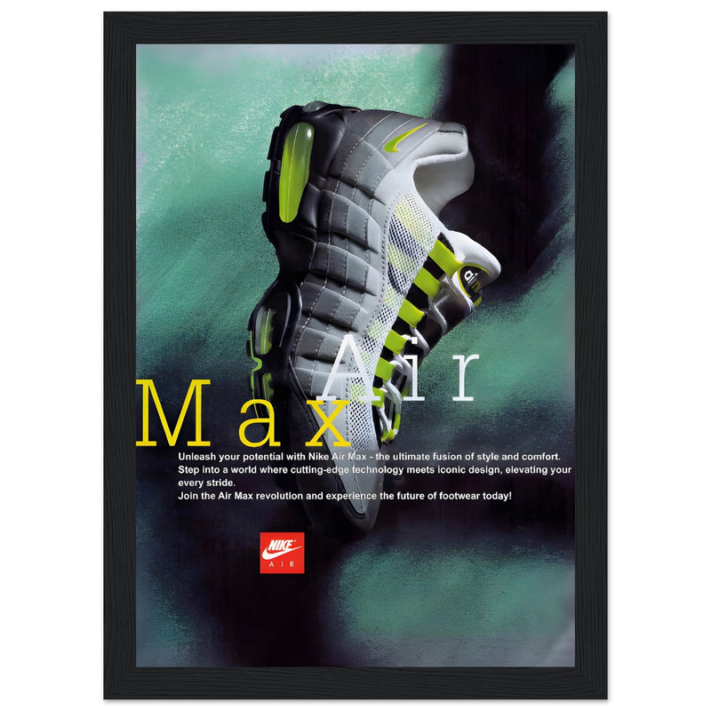Nike Air Max Vintage Poster Ad