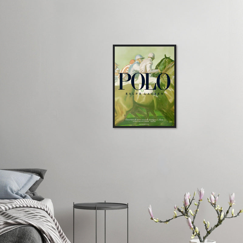 Polo Ralph Lauren Paris Vintage Poster Ad