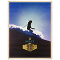Rolex Skiing Vintage Poster Ad