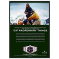 Rolex Oyster Perpetual Explorer Vintage Poster Ad