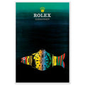 Rolex Submariner Fish Vintage Poster Ad - Premium Matte Paper