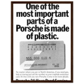 Porsche - 24 Hour Road Service Vintage Poster Ad