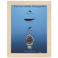 Rolex Deepsea Vintage Poster Ad