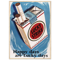 Lucky Strike Vintage Poster - Happy Days